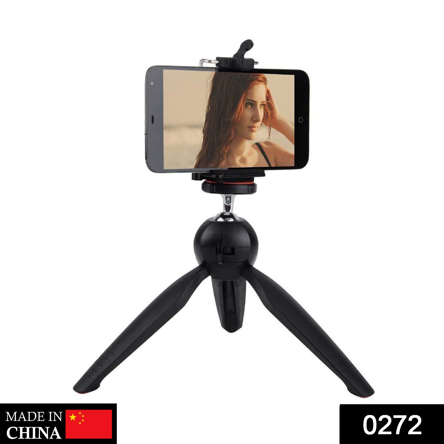 Mini tripod with adjustable height