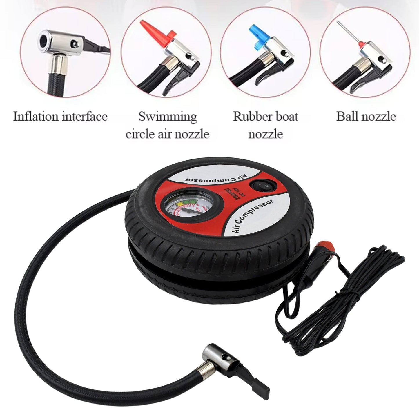 QuickPump 12V Tyre Inflator