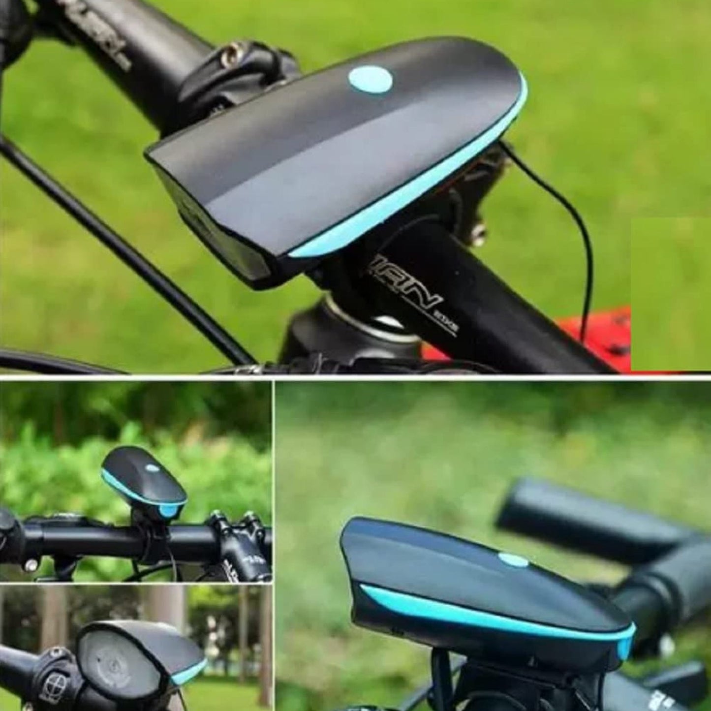 Rechargeable Bicycle LED Bright Light (1 Pc)