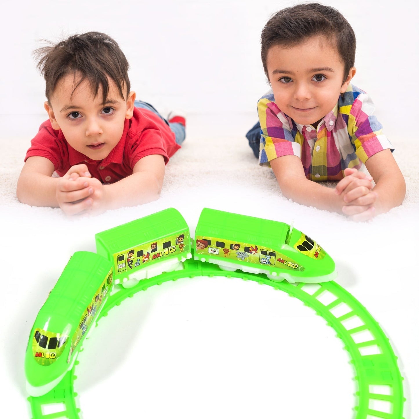 Kids' high-speed bullet train set