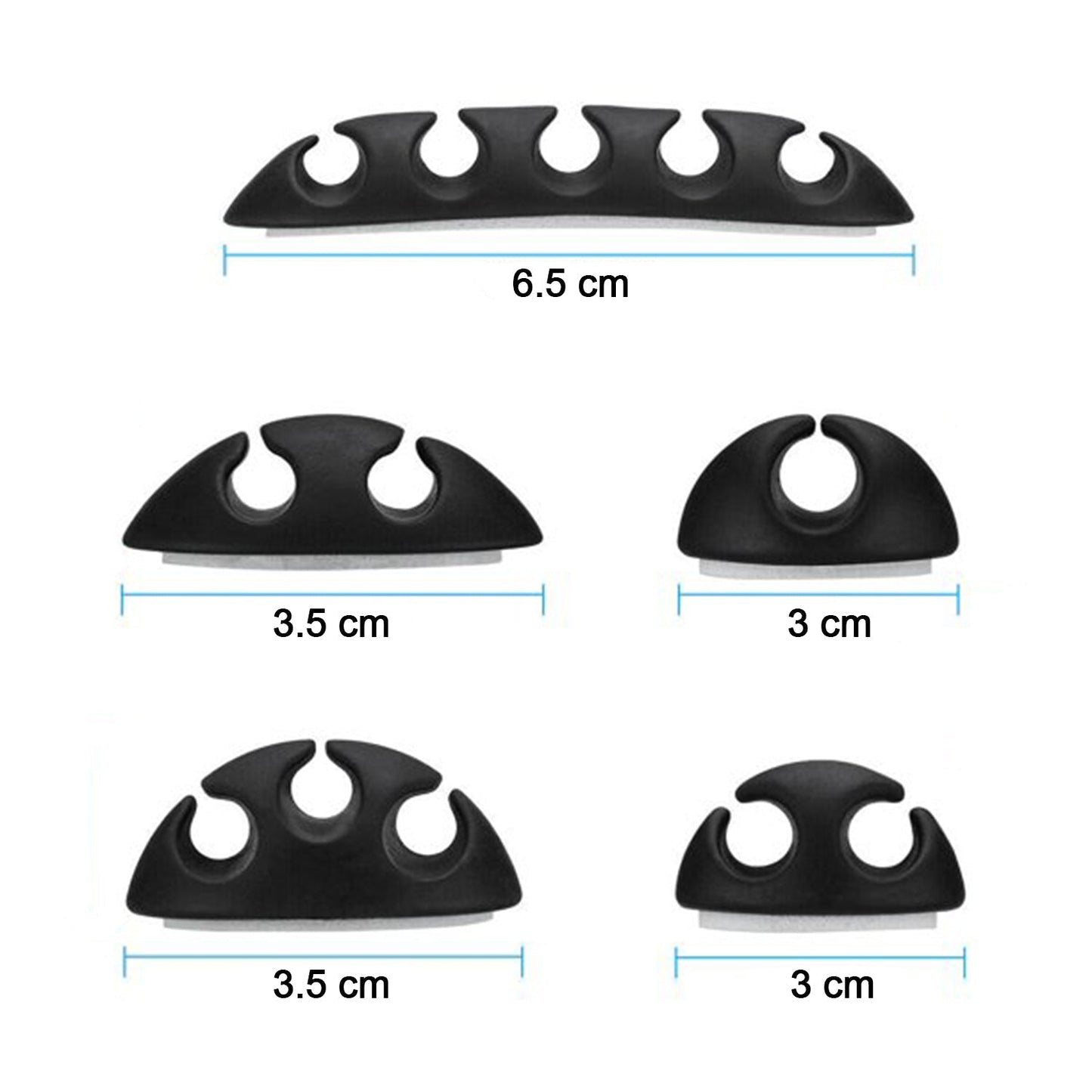 10pcs cable holders for providing support to cables