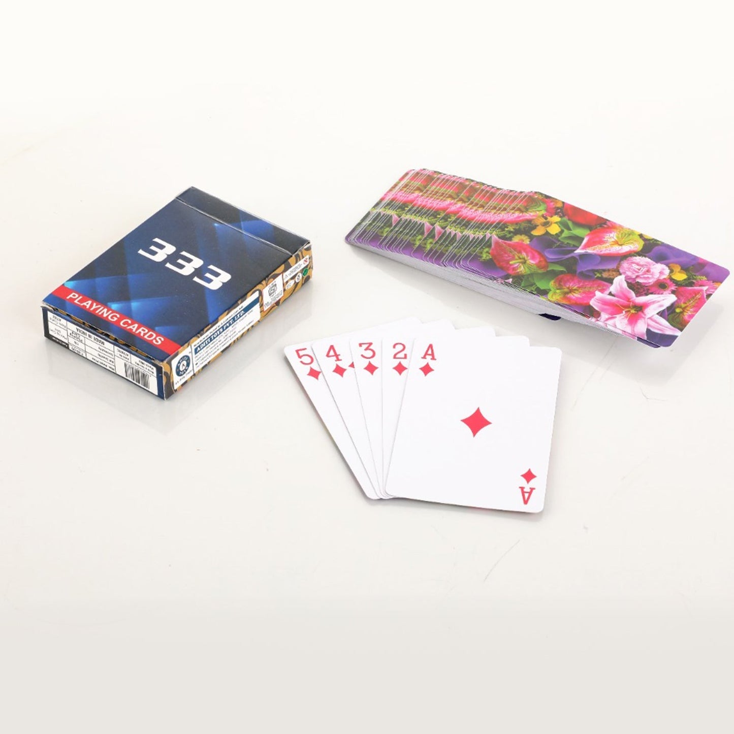 High-quality playing cards with durable design.