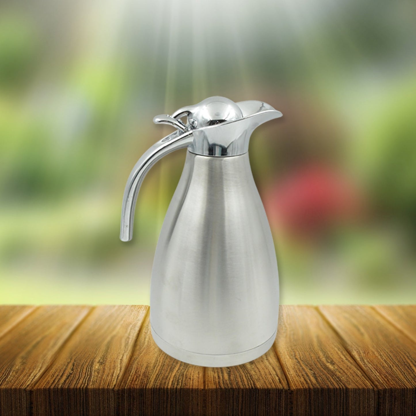 Vacuum Insulated Kettle Jug (Stainless Steel): 1.5L Sizes