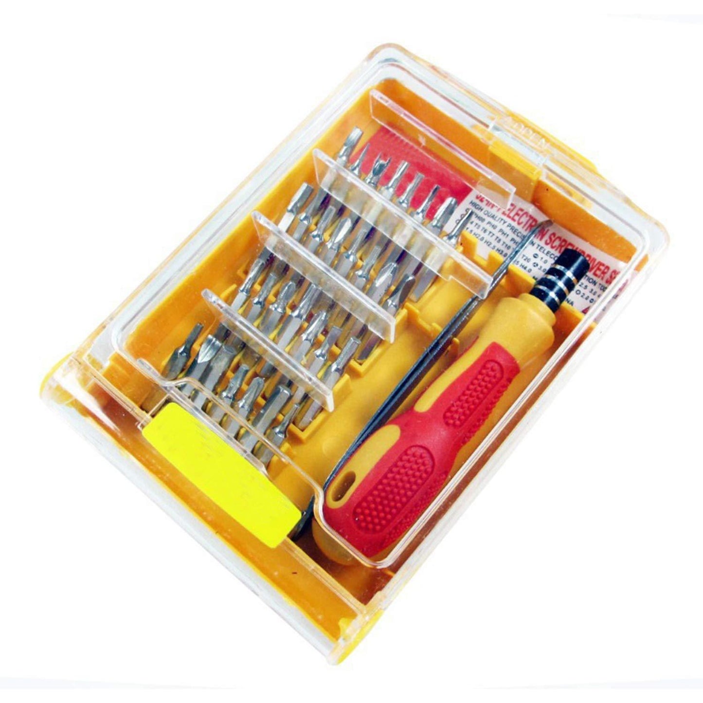 32 in 1 screwdriver set with magnetic holder