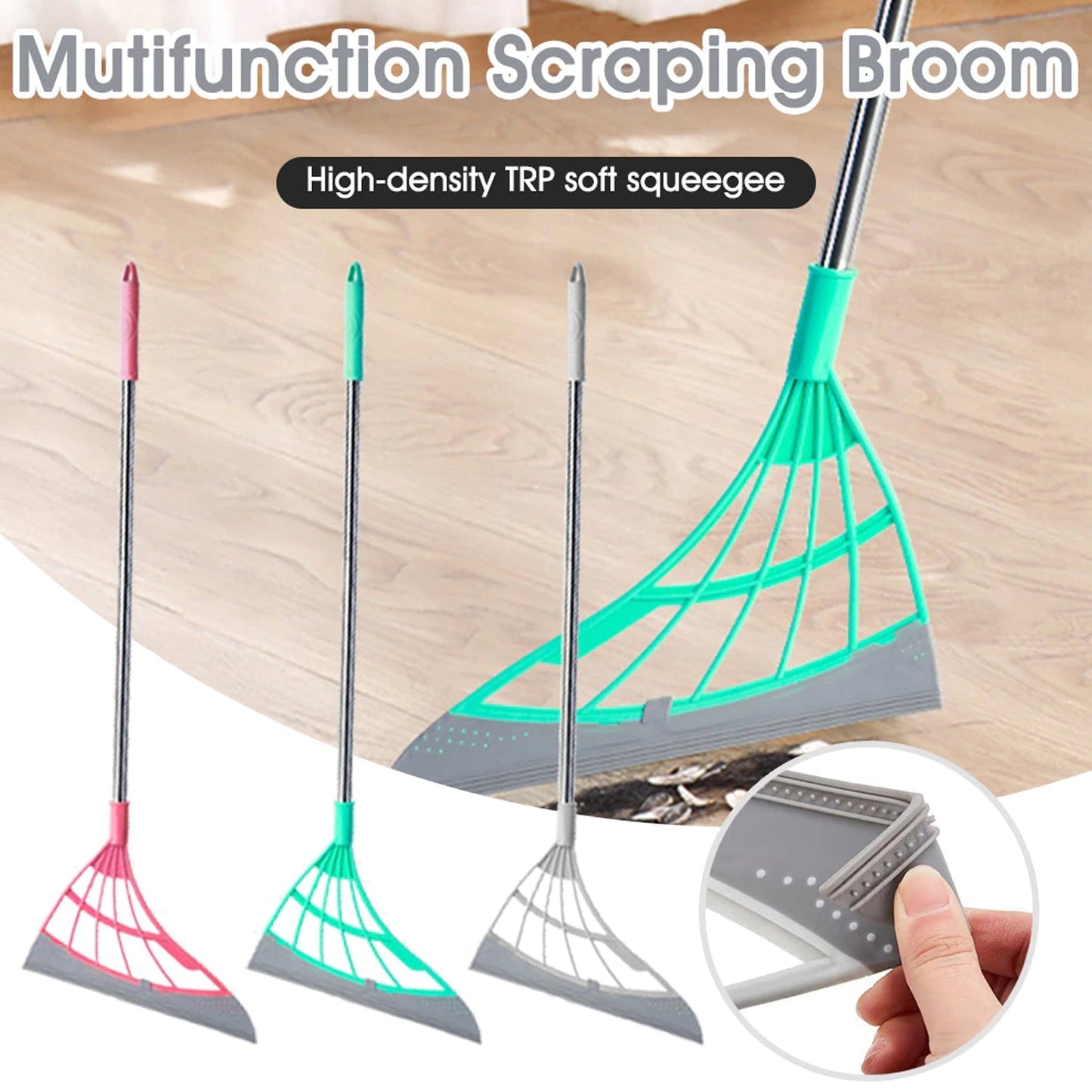 Multi-purpose wiper for comprehensive floor care