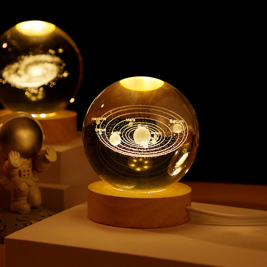 3D Crystal Ball Lamp